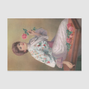 American Beauties (1890) by Anonymous Tissue Paper