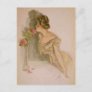 American Beauties by Harrison Fisher Postcard
