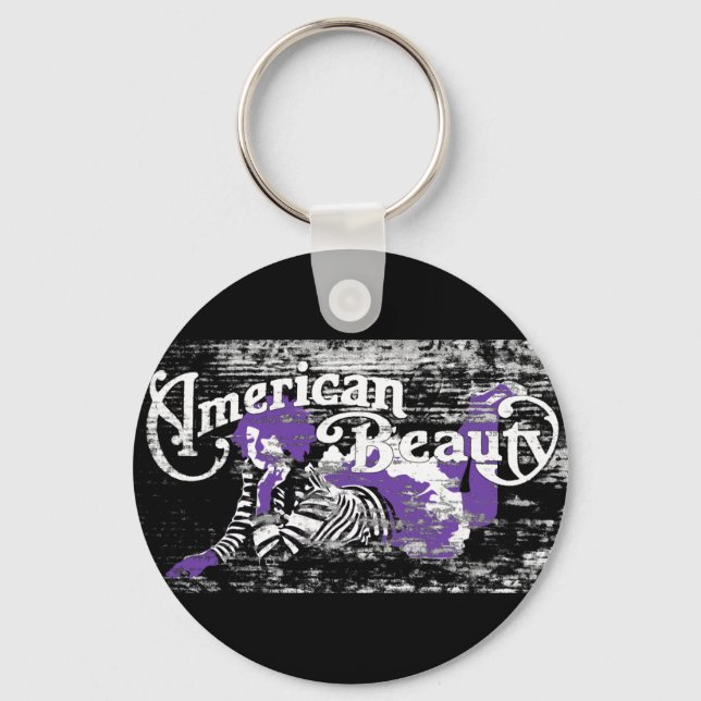 american beauty key ring (Front)