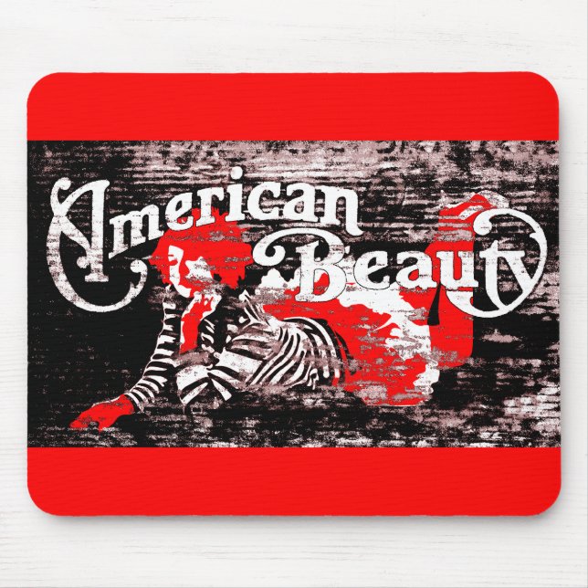 american beauty mouse mat (Front)