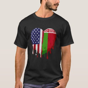 American Belarusian Heritage Month Belarus Flag He T-Shirt