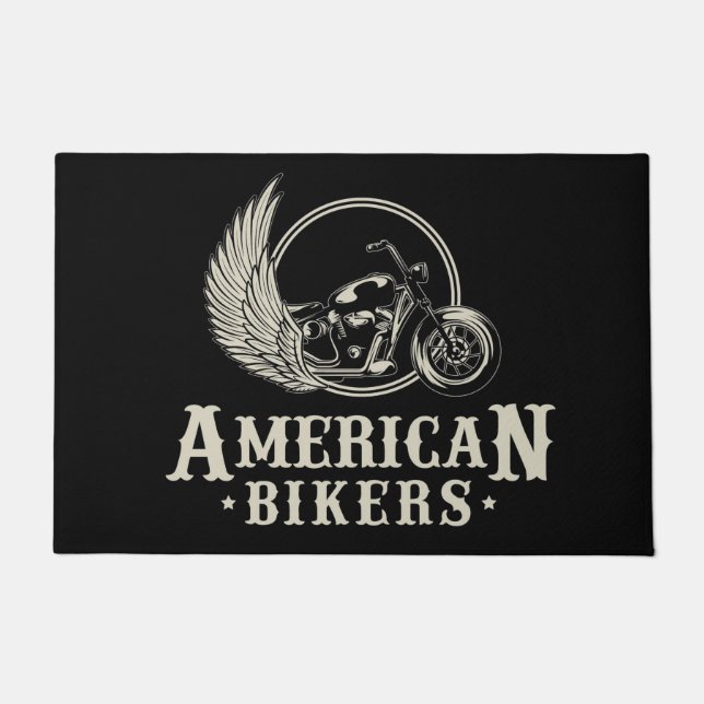 American Bikers Doormat (Front)