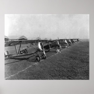 American Biplanes Poster