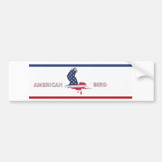AMERICAN BIRD BUMPER STICKER