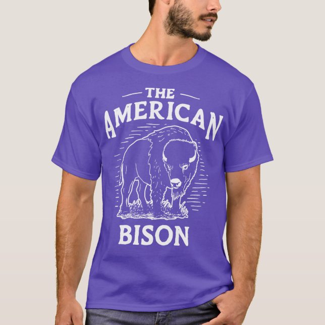 American Bison 2 T-Shirt (Front)