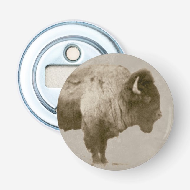American Bison. Bottle Opener (Front)