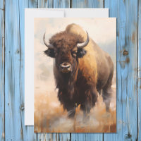 American Bison Buffalo Portrait