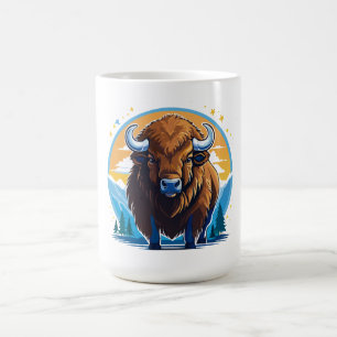 american bison coffee mug
