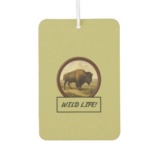 American Bison Dark Khaki Auto/Truck Air Freshener