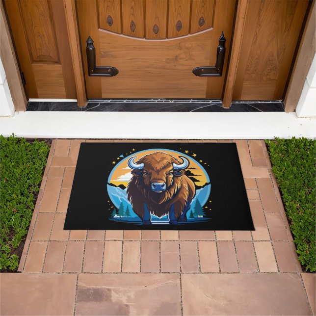 american bison doormat (Outdoor)