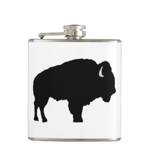 American Bison Hip Flask