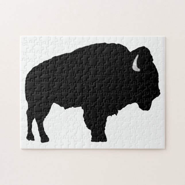 American Bison Jigsaw Puzzle (Horizontal)