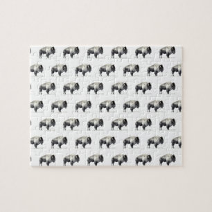 American Bison Jigsaw Puzzle
