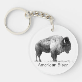 American Bison Key Ring