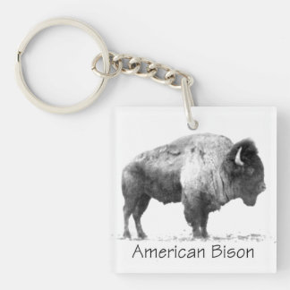 American Bison Key Ring