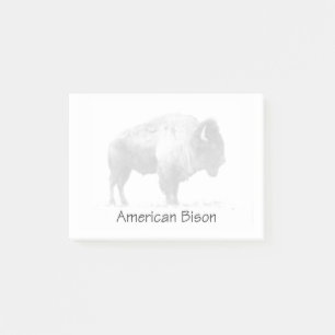 American Bison Post-it Notes