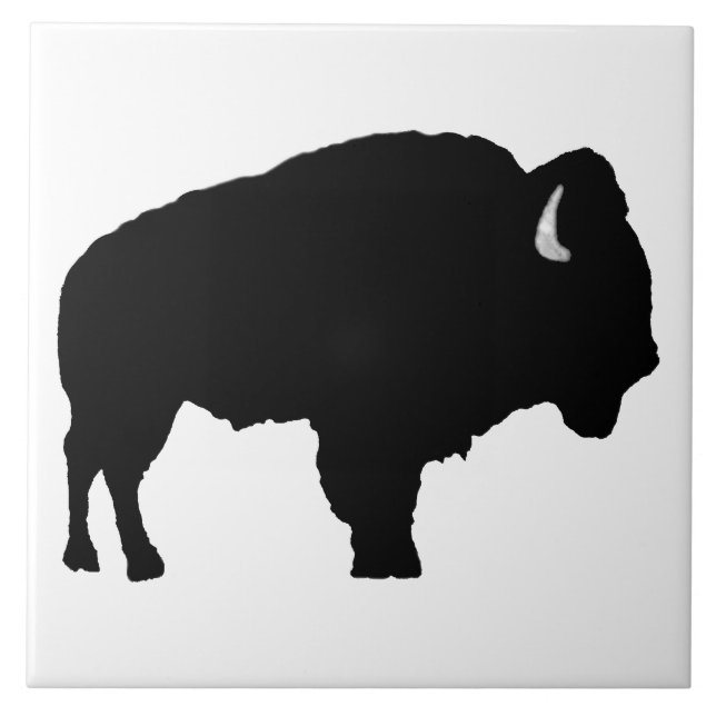 American Bison Tile (Front)