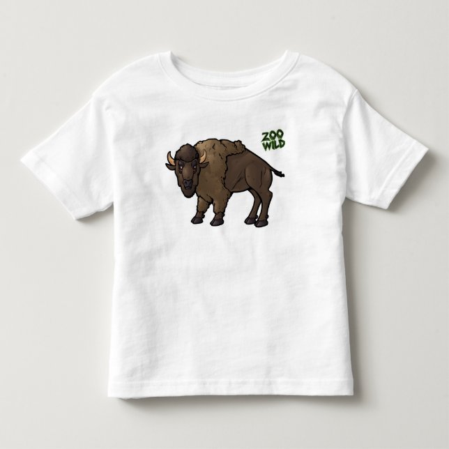 American Bison Toddler T-Shirt (Front)
