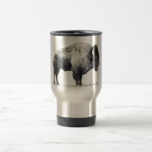 American Bison Travel Mug