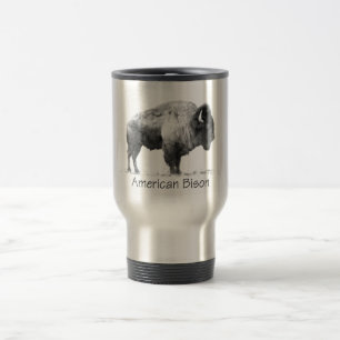 American Bison Travel Mug