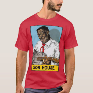 American Blues Son Musician House T-Shirt