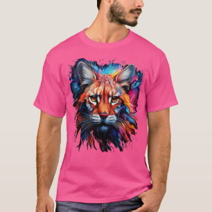 American Bobcat Rainbow T-Shirt