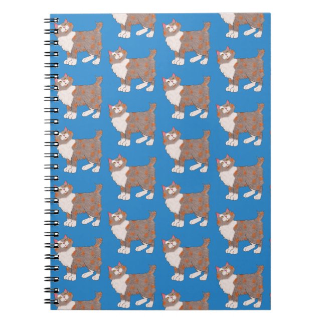 American Bobtail Pattern Notebook (Front)