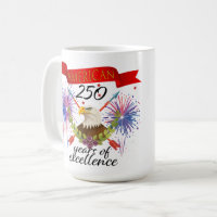 American Bold Eagle Patriotioc Anniversary USA