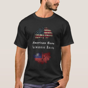 American Born Taiwanese Roots Ancestry T-Shirt