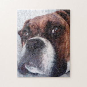 AMERICAN BOXER DOG jigsaw puzzle