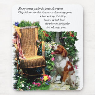 American Brittany Spaniel Art Gifts Mouse Mat