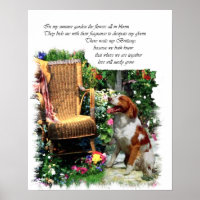 American Brittany Spaniel Art Print