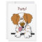 American Brittany Spaniel Cute Cartoon Dog