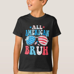 American Bruh Independence Days Firework Patriotic T-Shirt