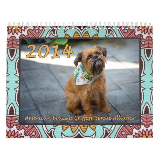 American Brussels Griffon Rescue Alliance Calendar (Cover)