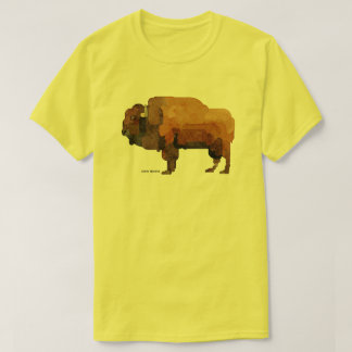 American Buffalo (Bison) Watercolor T-shirt