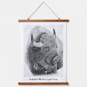 American Buffalo Hanging Tapestry