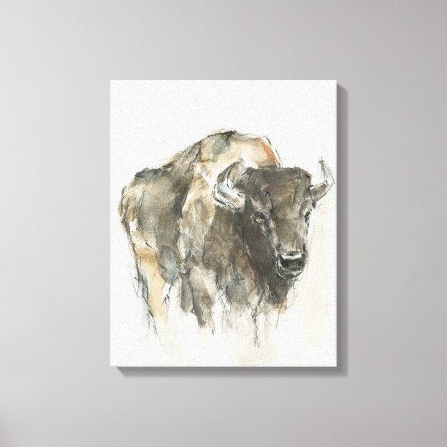 American Buffalo I Canvas Print (Front)