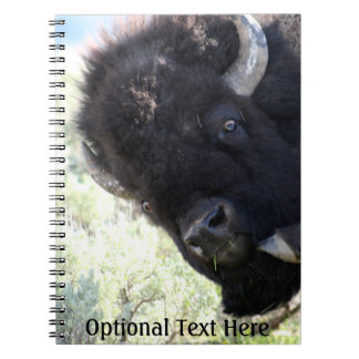 American Buffalo in Yellowstone National Park Notebook