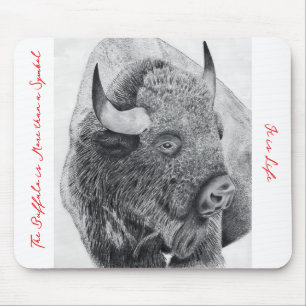 American Buffalo Mouse Mat