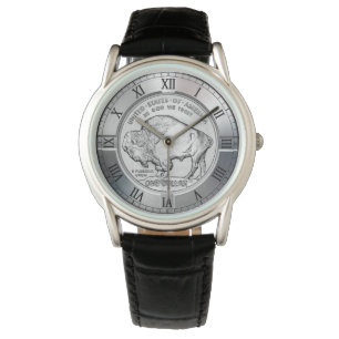 American Buffalo Silver Dollar Commemorative Coin Watch