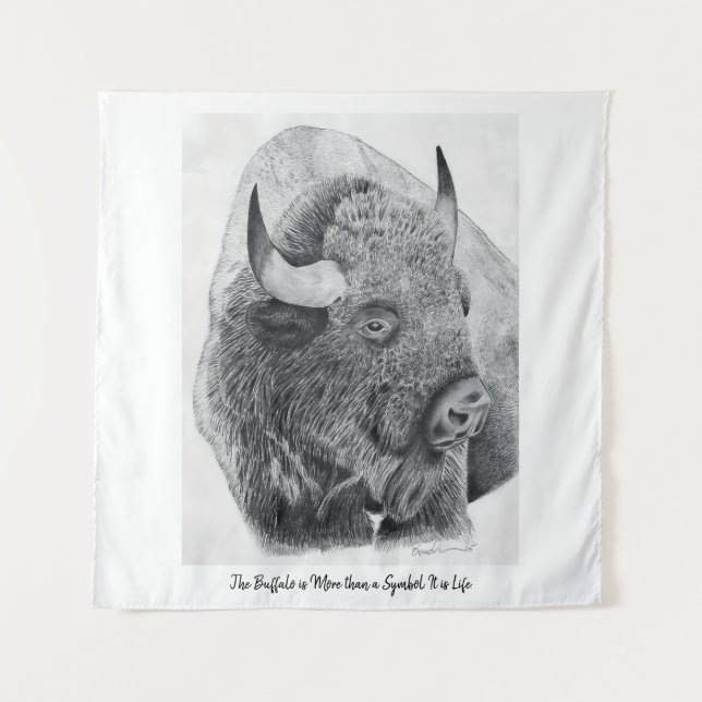 American Buffalo Tapestry (Front)