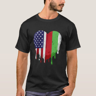 American Bulgarian Heritage Month Bulgaria Flag He T-Shirt