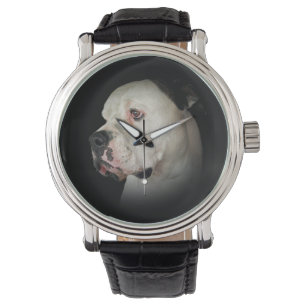American Bull Dog Portrait Watch