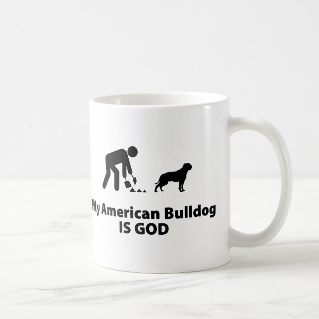 American Bulldog Coffee Mug (Right)