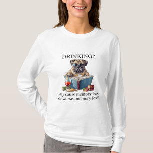 American Bulldog Drinking May Cause Memory Loss T-Shirt