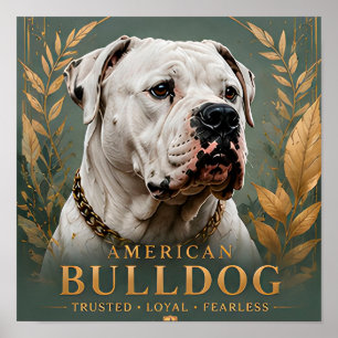 American Bulldog Heritage Champion Poster