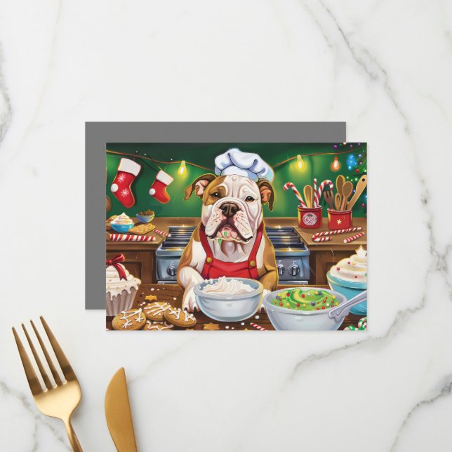 American Bulldog Holiday Baking: Festive Christmas Menu (Front/Back In Situ)