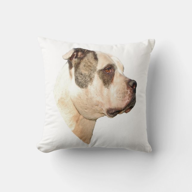 American Bulldog Pillow2 Cushion (Front)