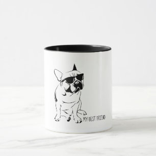 AMERICAN BULLDOG SKETCH MUG